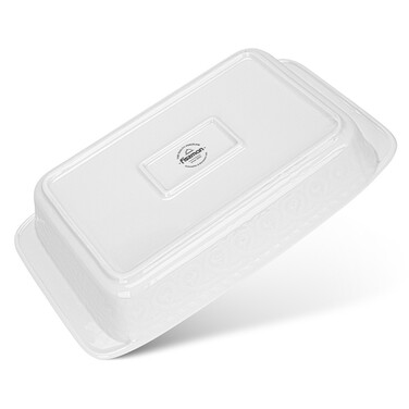 Форма для запікання Fissman прямокутна PARMIGIANO 31х182х54 см / 15 л порцеляна (13701)