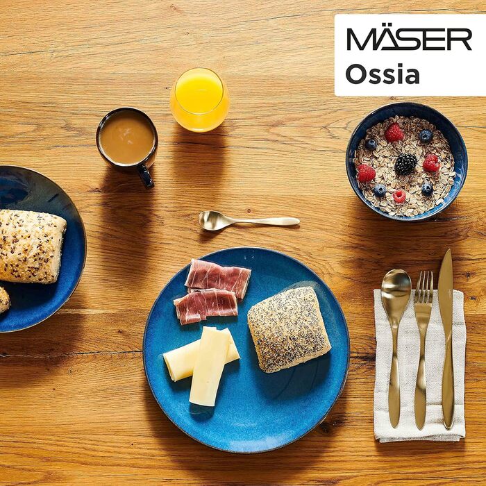 Набір для сніданку, керамічна OSSIA, Royal Blue Single