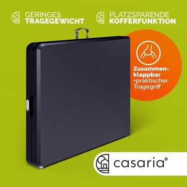 Стіл для кемпінгу 183 х 76 х 74 см Casaria