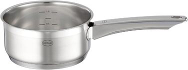 Набор из 4 кастрюль из нержавеющей стали со стеклянными крышками Charm Rosle