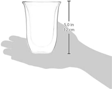 Набор из 2 стаканов для латте макиато 330 мл De'Longhi