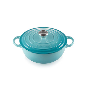 Жаровня чавунна з кришкою 26 см 4,1 л, Karibik Signature La Marmite Le Creuset