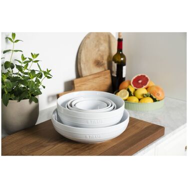 Набір мисок з вакуумними кришками, 4 предмети, білий Fresh & Save Zwilling