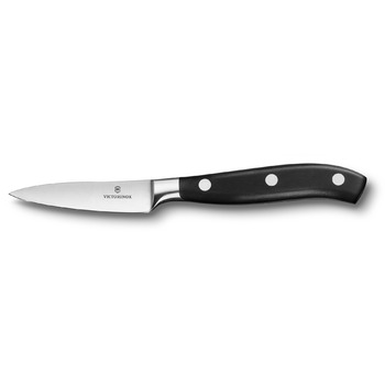 Кухонный нож Victorinox Grand Maitre Carving blade 8см с черным цветом. с ручкой в подарочной упаковке.