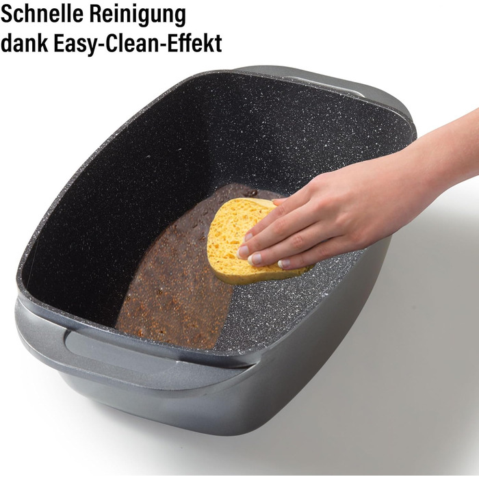 Жаровня с крышкой 43 х 26 см 8,4 л STONELINE