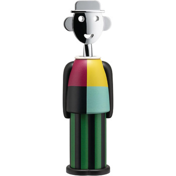 Штопор хромированный, разноцветный Alessi
