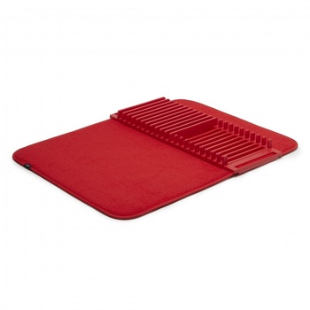 Підставка-сушка для посуду 20,3x45,7x5,1 см червона Udry Umbra