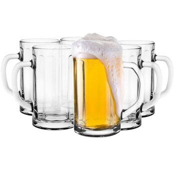 Набор пивных бокалов 6 шт 300 мл Glasmark KROSNO 1992