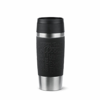 Tefal Термочашка Travel Mug Classic, 360мл, нержавіюча сталь, чорний