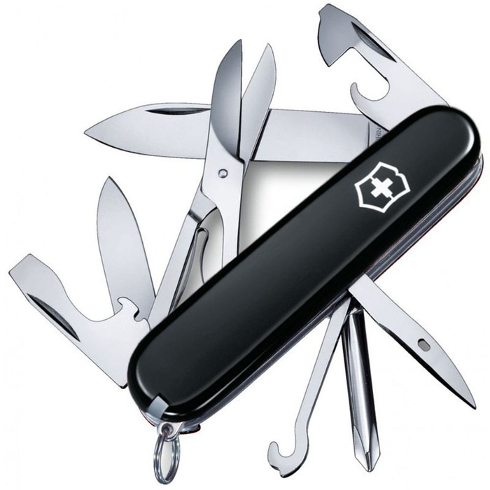 Нож Victorinox Super Tinker 91мм/14funk/черный