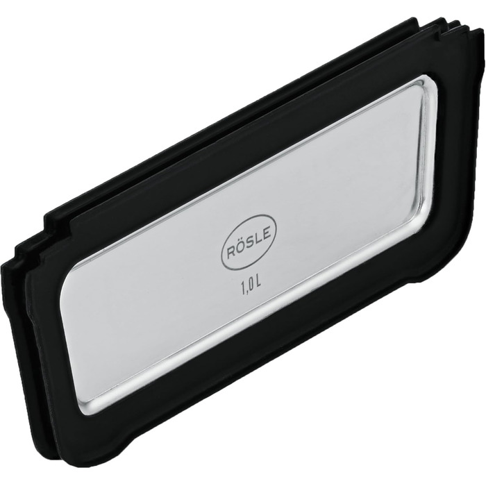 Контейнер для хранения 1,5 л прямоугольный с разделителем и крышкой FLEXX 2GO Rosle