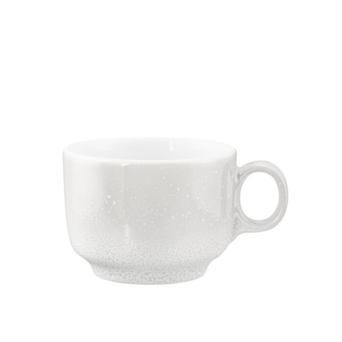 Чашка для кави 0,21 л з ручкою, біла Sento Home Aura White Seltmann Weiden