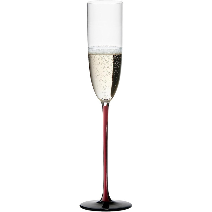 Келих флюте для шампанського, червоний/чорний Black Series Collector's Edition Riedel