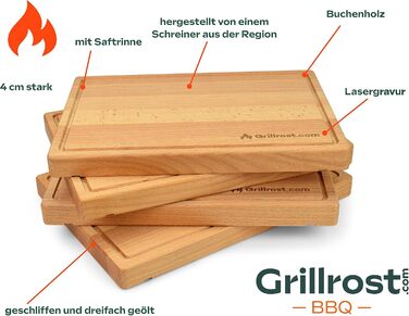 Разделочная доска 35 х 25 см Grillrost.com Das Original