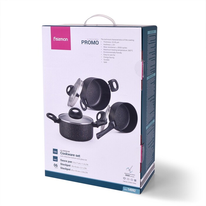 Набор посуды Fissman PROMO 6 предметов (14992)