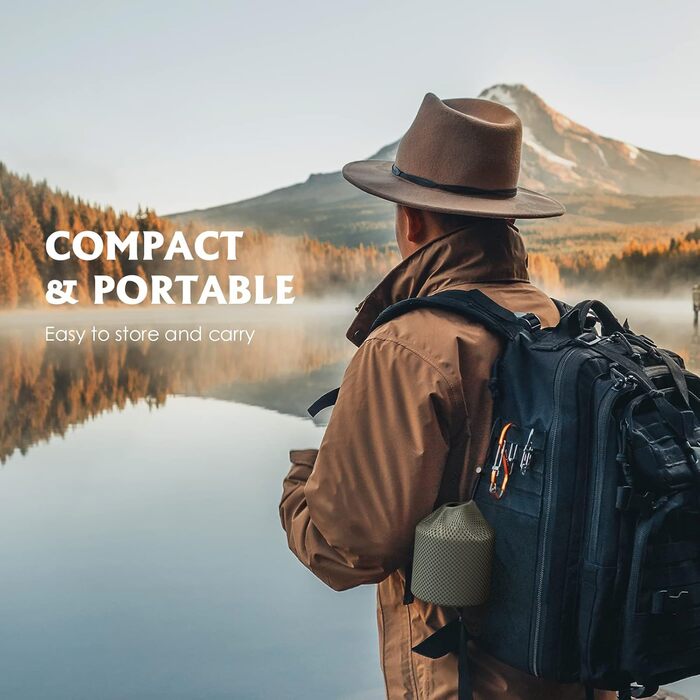 Титановый котелок-чашка для кемпинга Lixada