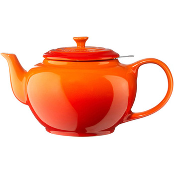 Заварочный чайник с ситечком 1,3 л, оранжевый  Le Creuset