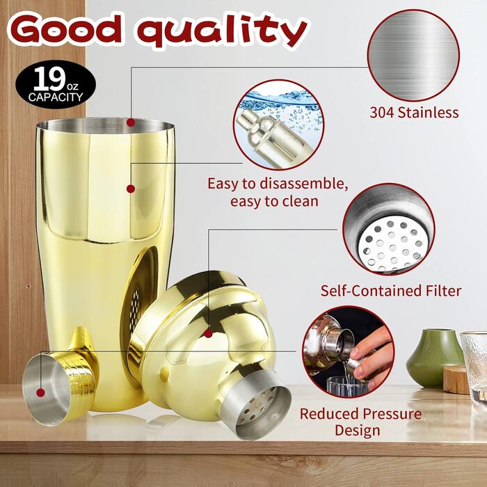 Професійний барний набір 11-в-1 OBALY