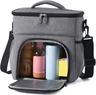 Термосумка 14 л серая Generisch