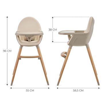 Детский стульчик для кормления от 6 месяцев kk Kinderkraft