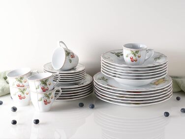 Набор посуды на 6 персон, 30 предметов, Flora Orchard Creatable