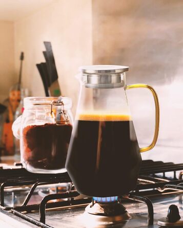 Скляний глечик для напоїв 1,8 л Smiths Mason Jars