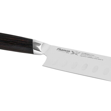 Ніж сантоку Fissman FUJIWARA 13 см сталь AUS-6 (2818)