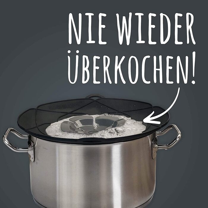 Силіконовий захист від википання для каструль і сковорідок Kochblume