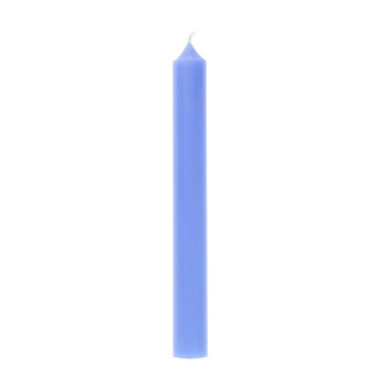Набор прямых свечей Bougies La Française, голубые, 20 х 2,2 см, 65 г, 12 шт.
