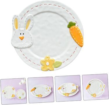 Керамическая тарелка с кроликом 23,9 см UTHCLO