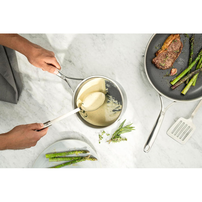 Набор кастрюль с антипригарным покрытием в форме сот со стеклянными крышками, 5 предметов Peak Zwilling