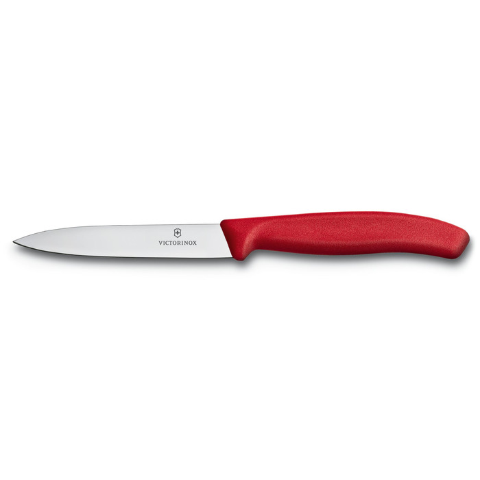 Кухонний ніж Victorinox SwissClassic Paring лезо 10см з черв. ручкою