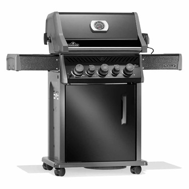 Газовый гриль Napoleon Rogue 425R с боковой горелкой Sizzle Zone и вертилем, черный RB425RSBPK-2-UA-R Код: 013123
