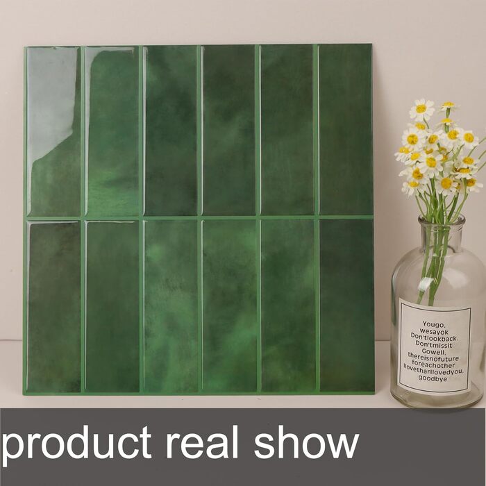 Самоклеюча плитка для кухонного фартуха 30,5 х 30,5 см 10 шт WoStick