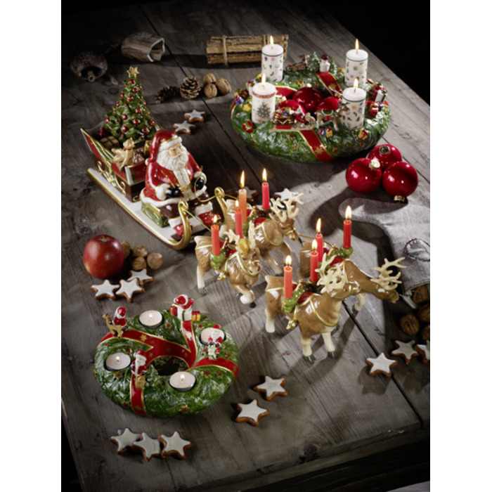 Декорація новорічна Олені Санта-Клауса Christmas Toys Memory Villeroy & Boch