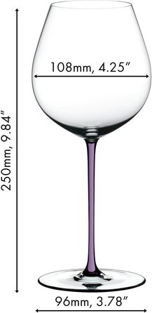 ЛИХ Riedel Fatto a Mano для Шардоне Рожевий, 4900/97P (Сира), кришталь, можна мити в посудомийній машині