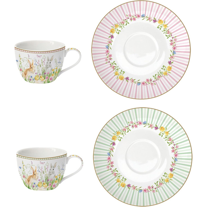 Чашки з блюдцями для 2 осіб MamboCat