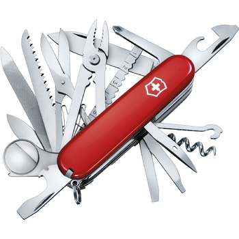 Ніж Victorinox Swisschamp 91мм/33функ/черв