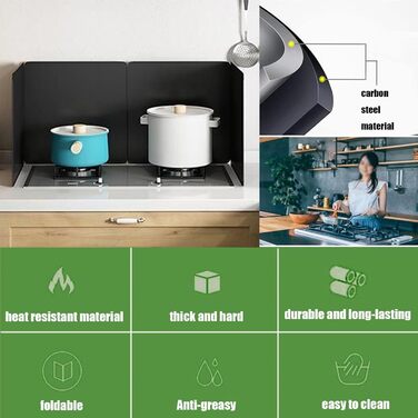 Захист від бризок для варильної поверхні 45 х 40 см RIFWOVE