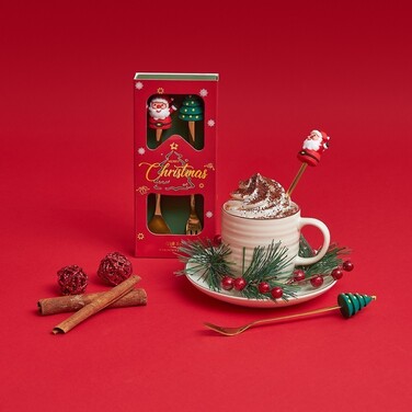 Набір столових приборів Fissman XMAS 2 придмети нержавіюча сталь (3066)