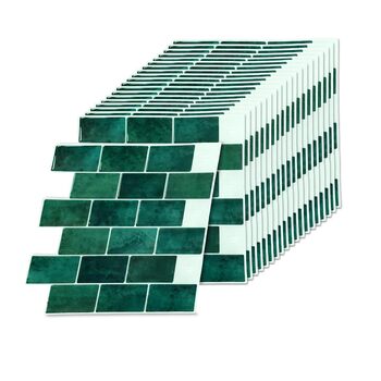 Клейкая самоклеющаяся плитка 30 х 30 см 20 шт Relaxdays