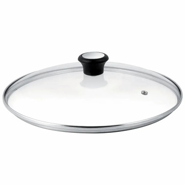 Tefal Сковорода з кришкою Day by Day, 28см, з кришкою, алюміній, бакеліт, скло, чорний