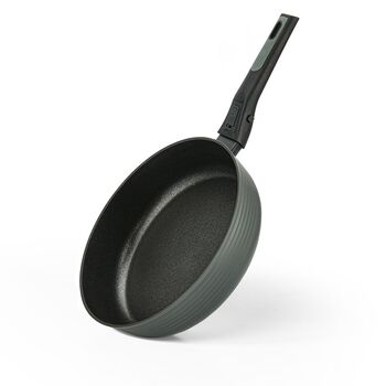 Глубокая сковорода Fissman BRILLIANT 28x7,5 см со съемной ручкой (14385)
