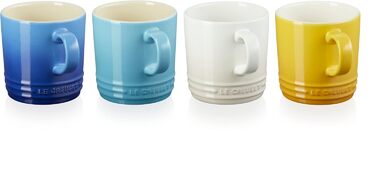 Набор из 4 кружек 350 мл, разноцветный Riviera Le Creuset