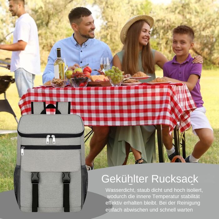 Термо-рюкзак сірий Generisch