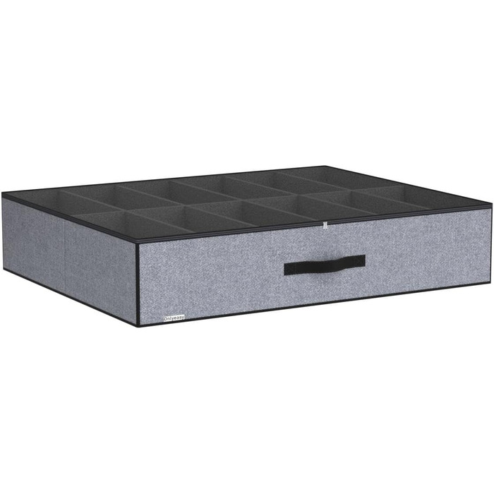 Коробка для хранения обуви с прозрачной крышкой 2шт. homyfort