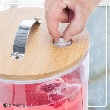 Диспенсер для напоїв зі сталевим краном 5 л Dimono