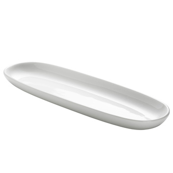 Тарелка для багета Maxwell Williams WHITE BASICS ROUND фарфоровая, 40 х 12,5 см