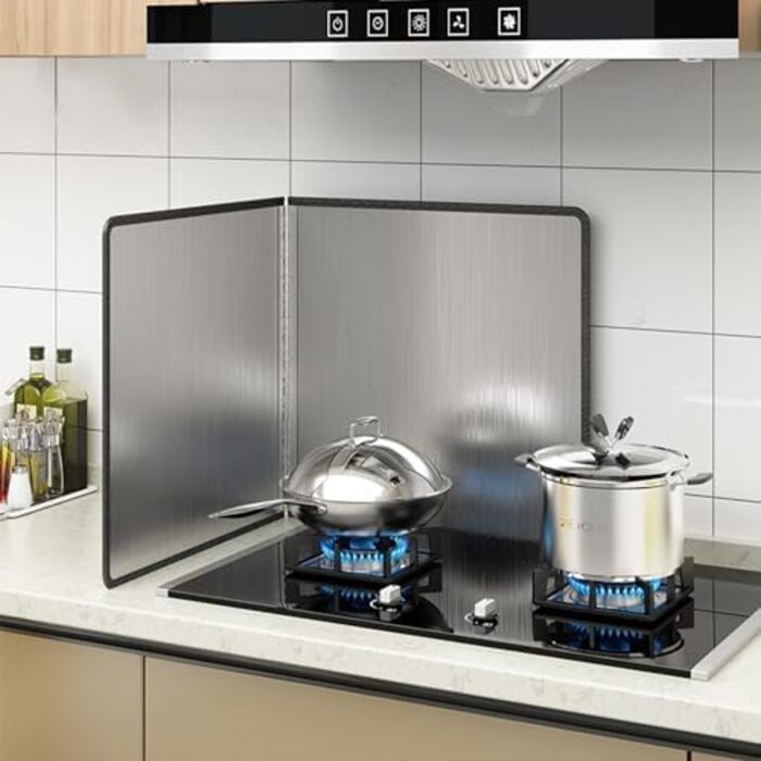 Защита от брызг из нержавеющей стали 30 х 30 см Generisch