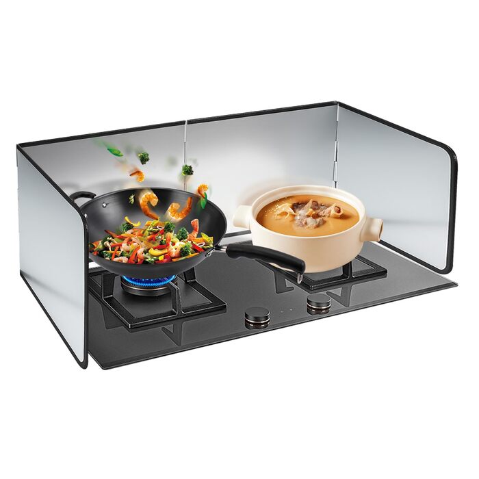 Складная кухонная защита от брызг для плиты mumisuto